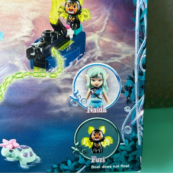 LEGO Elves 41191 Naida & The Water Turtle Ambush NIB Retired set 205 Pieces - Picture 7 of 8